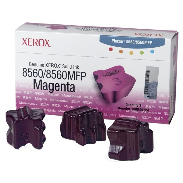 Xerox 108R00724 solid ink magenta 3 stuks (origineel) 108R00724 047224 - 1