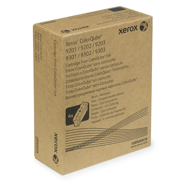 Xerox 108R00836 solid ink zwart (teller) (origineel) 108R00836 047614 - 1