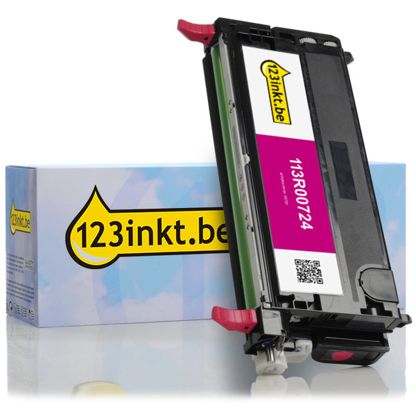 Xerox 113R00724 toner magenta hoge capaciteit (123inkt huismerk) 113R00724C 047215 - 1