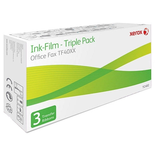 Xerox TC402 faxrol zwart multipack 3 stuks (origineel) 253199421 041888 - 1