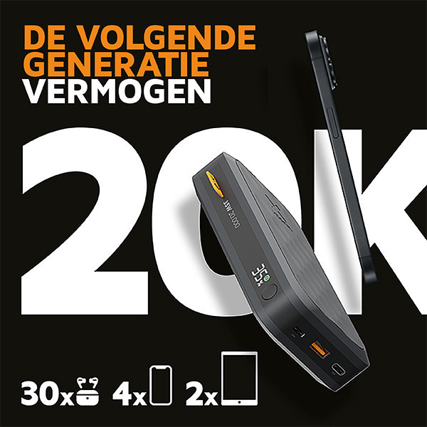 Xtorm Fuel Series powerbank zwart (35W, 20000 mAh) AXT00109 - 7