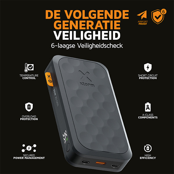 Xtorm Fuel Series powerbank zwart (67W, 27000 mAh) AXT00110 - 9