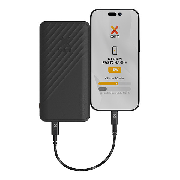 Xtorm Go2 powerbank zwart (15W, 20000 mAh) AXT00121 - 6