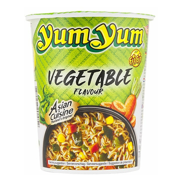 Yum Yum Noodles Soep groenten cup (12 stuks) 0884 423754 - 1