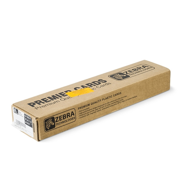 Zebra 104524-101 premier plus composite blank white CR-80 cards (500 stuks) 104524-101 141475 - 1