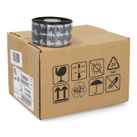 Zebra 2300 wax ribbon (02300BK04045) 40 mm x 450 m (12 ribbons) 141056