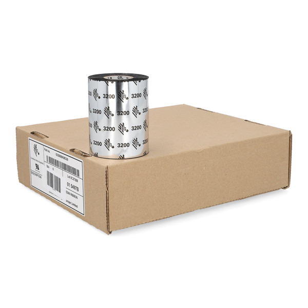 Zebra 3200 wax/hars ribbon (03200BK08330) 83 mm x 300 m (6 ribbons) 144574 - 1