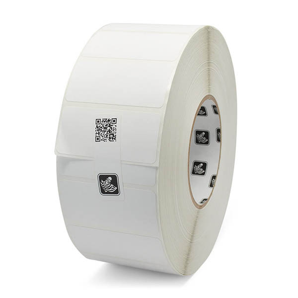 Zebra Gloss White polyester RFID label (10026769) 40 x 100 mm (1 rol) 145266 - 1