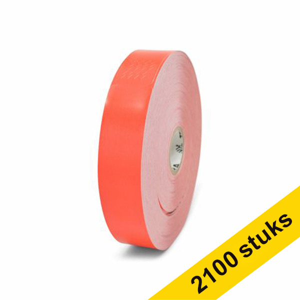 Zebra Z-Band Fun (10012713-1K) rood 25 mm x 254 mm (6 x 350 stuks) 10012713-1K 141240 - 1