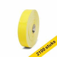 Zebra Z-Band Fun (10012713-2K) geel 25 mm x 254 mm (6 x 350 stuks) 10012713-2K 141242