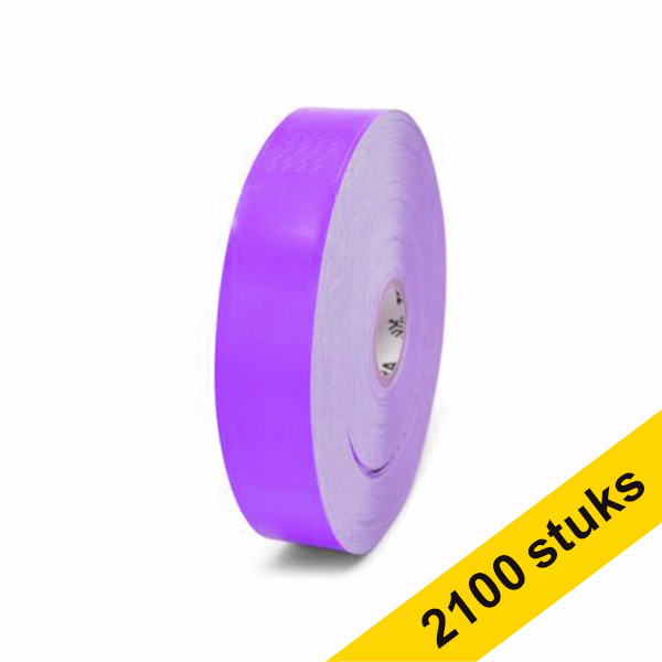 Zebra Z-Band Fun (10012713-7K) paars 25 mm x 254 mm (6 x 350 stuks) 10012713-7K 141252 - 1