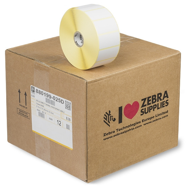Zebra Z-Select 2000D label (880199-025D) 51 x 25 mm (12 rollen) 880199-025D 140012 - 1