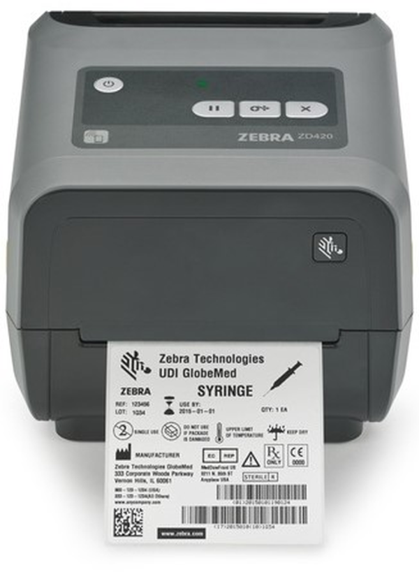 Zebra ZD421 direct thermal labelprinter met wifi en bluetooth  847343 - 2