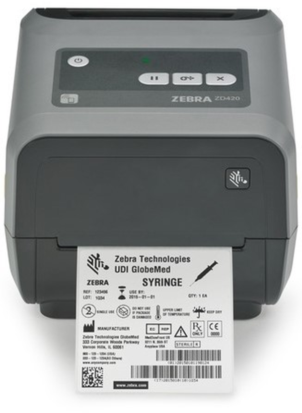 Zebra ZD421 direct thermal labelprinter met wifi en bluetooth ZD4A043-D0EW02EZ 144643 - 2
