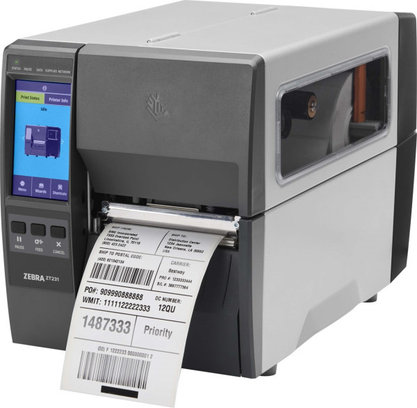 Zebra ZT231 industriële labelprinter met USB, bluetooth, ethernet en wifi 144672 - 2