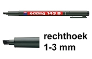 1 - 3 mm (Edding 143B)