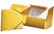 3-klepsmap met elastiek