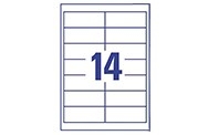14 per vel (97 x 37 mm)