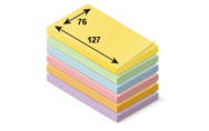76 x 127 mm
