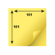 101 x 101 mm