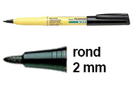 1 mm (Pentel NM10)