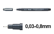 Pentel Pointliner S20P (0,03 - 0,8 mm)