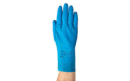 Latex werkhandschoenen