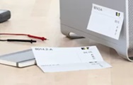 Etiketten met perforatie