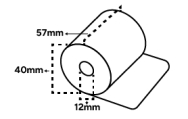 pinrollen 57x40x12 mm