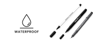 Waterproof fineliners