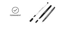 Permanent fineliners