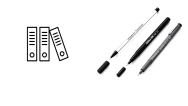 Archiefbestendige fineliners