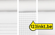 123inkt schrijfblokken