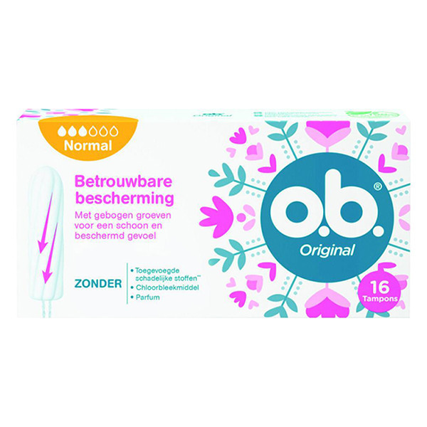 o.b. Original Normal tampons (16 stuks) SOB00012 - 1