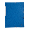 xacompta elastomap glanskarton blauw A4 55502E 404018