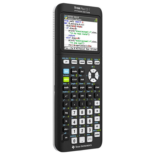 Texas Instruments TI84 Plus CET Python grafische rekenmachine TexasInstruments 123inkt.be