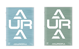 Aurora notitieblokken en schriften