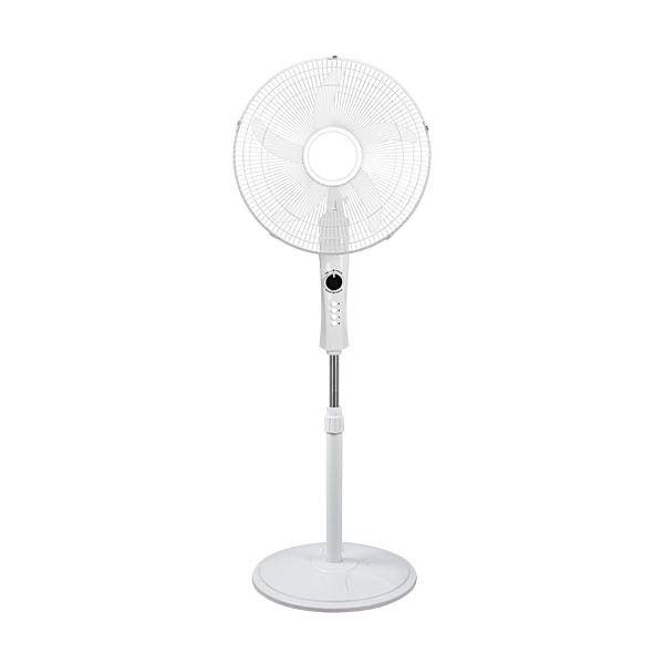 123inkt F501 ventilator staand met timer wit