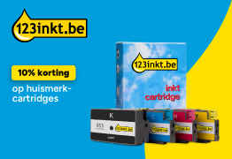 10% korting op huismerkcartridges