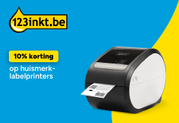 10% korting op huismerklabelprinters