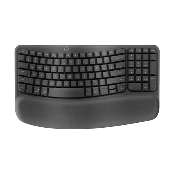 Logitech Wave Keys ergonomisch draadloos toetsenbord