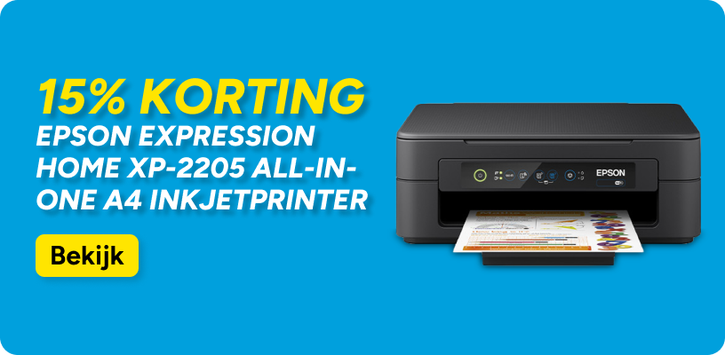 Epson Expression Home XP-2205 all-in-one A4 inkjetprinter met wifi (3 in 1)