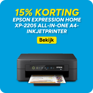 Epson Expression Home XP-2205 all-in-one A4 inkjetprinter met wifi (3 in 1)