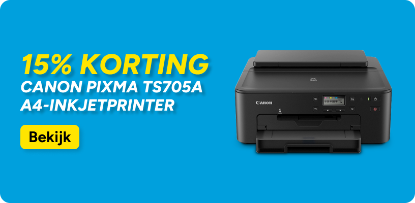 15% op Canon inkjetprinter