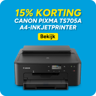 15% op Canon inkjetprinter