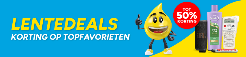 Lentedeals - Korting op topfavorieten