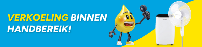 Verkoeling binnen handbereik
