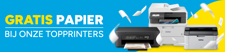 Gratis papier bij onze topprinters