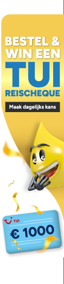 Bestel & win een TUI-reischeque