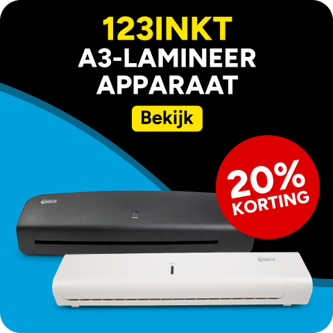 123inkt A3-lamineer apparaat
